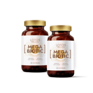 MegaBiotic ar Saccharomyces boulardii un kumelīšu ekstraktu